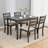 Majidah Solid Wood Base Dining Table-1373029610