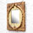 Wood Flat Wall Mirror