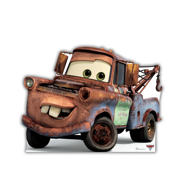 Life-Size Mater Disney Pixar Cars 3 Cardboard Standup