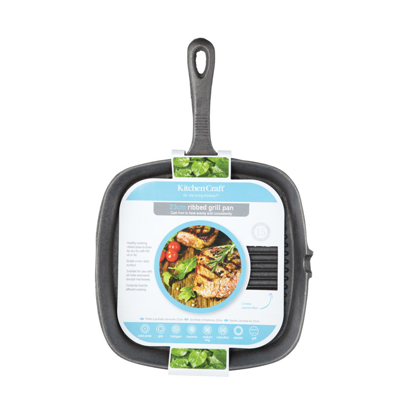 Clearview 24cm Non-Stick Grill Pan
