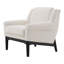 Chaise d'appoint moderne avec accoudoirs évasés-818062603