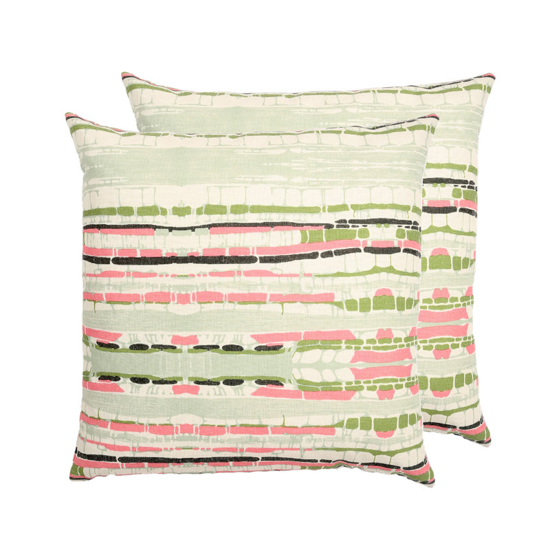 Malacca Paisley Linen Pillow Cover
