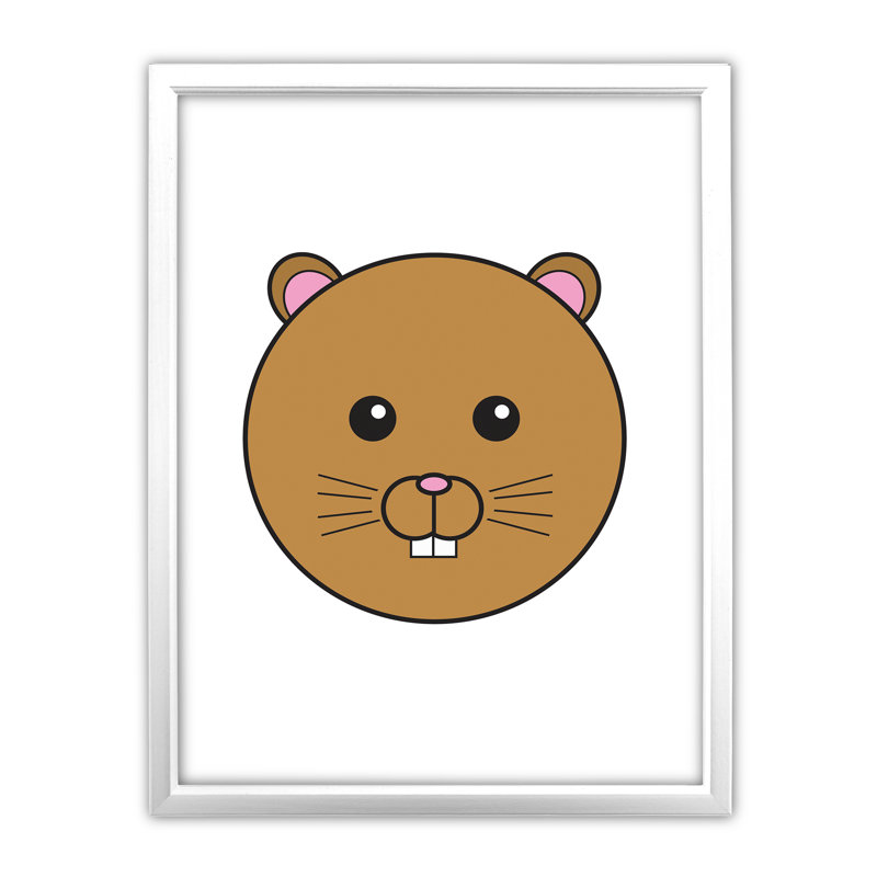 Single Picture Frame Print, White