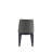 Gansevoort Modern Vegan Leather Upholstered Beech Wood Dining Parsons Chair in Graphite-726993485