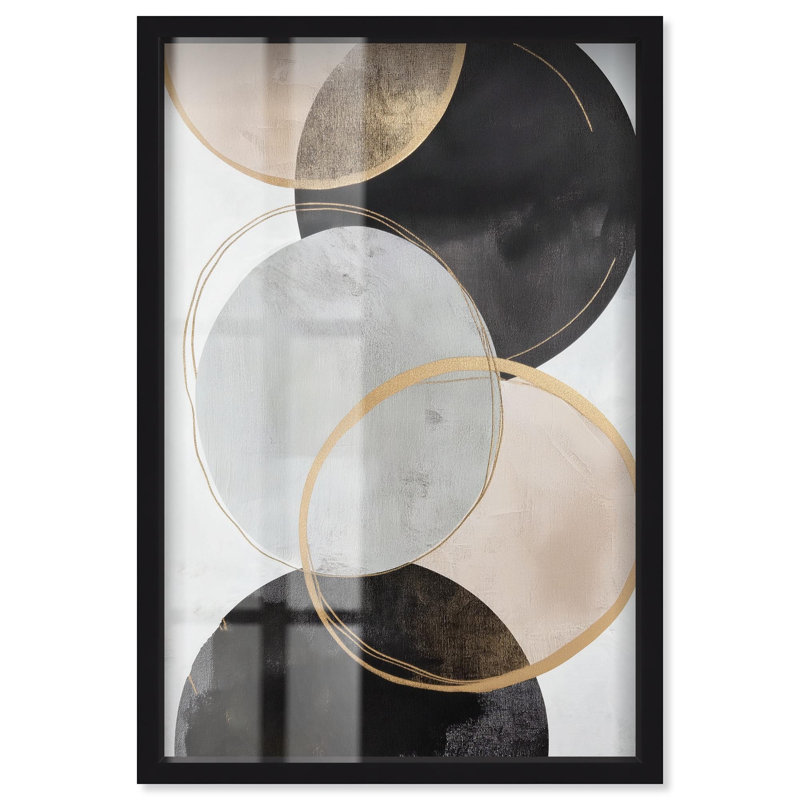 «Urban Orbits III» par Art Remedy, H 16 po x l 11 po, Noir