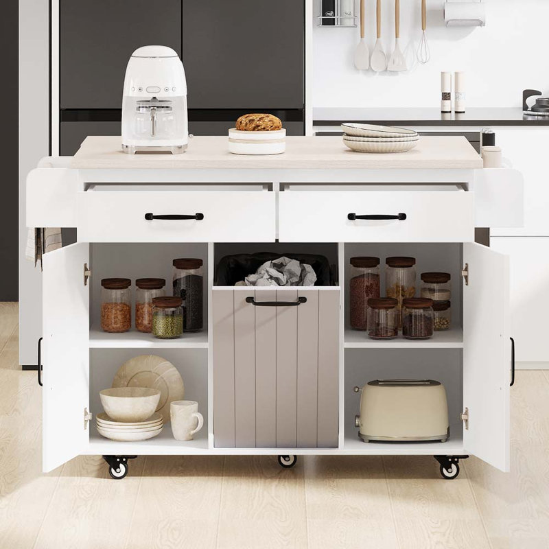 Îlot de cuisine, Ameican White Oak