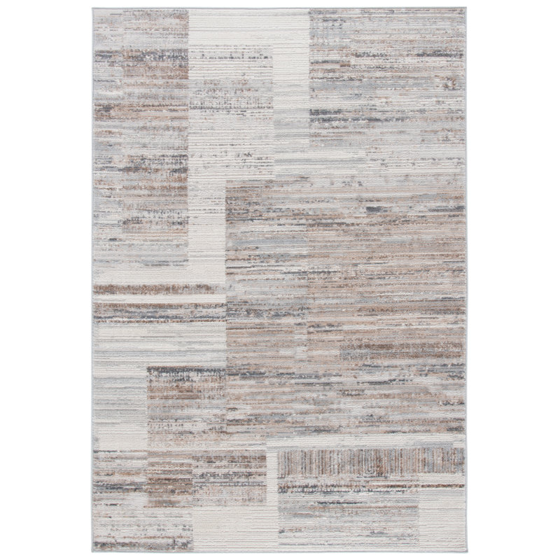 Herluf 100 Performance Abstract Rug, Rectangle 5'1" x 7'6"