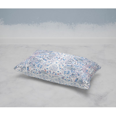 Floral Viceroy  Rectangular Throw Pillow
