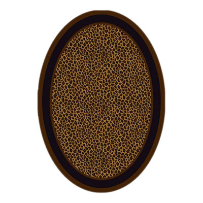 Tapis imprimé léopard Alminus Innovations Zimbala