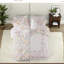 Ensembles de literie réversible pour lit simple, édredon floral en coton pour enfants