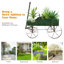 Jardinière surélevée Chasitty Wheel-802345295