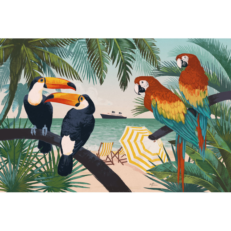 Welcome To Paradise VI, H 24 po x l 36 po x P 1,25 po
