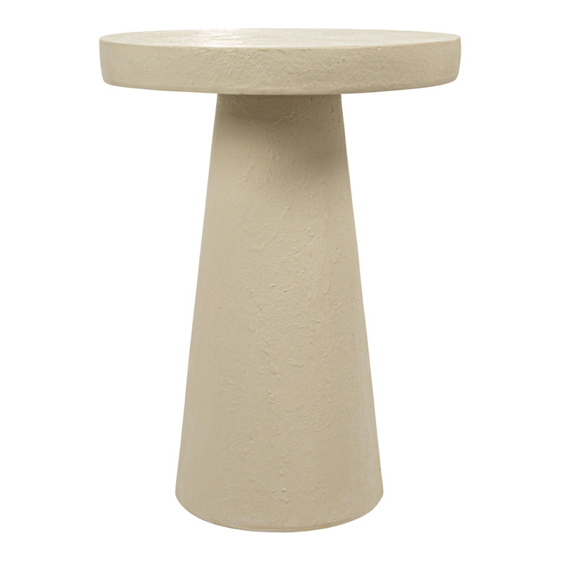 Magnesium Oxide Tapered Side Table