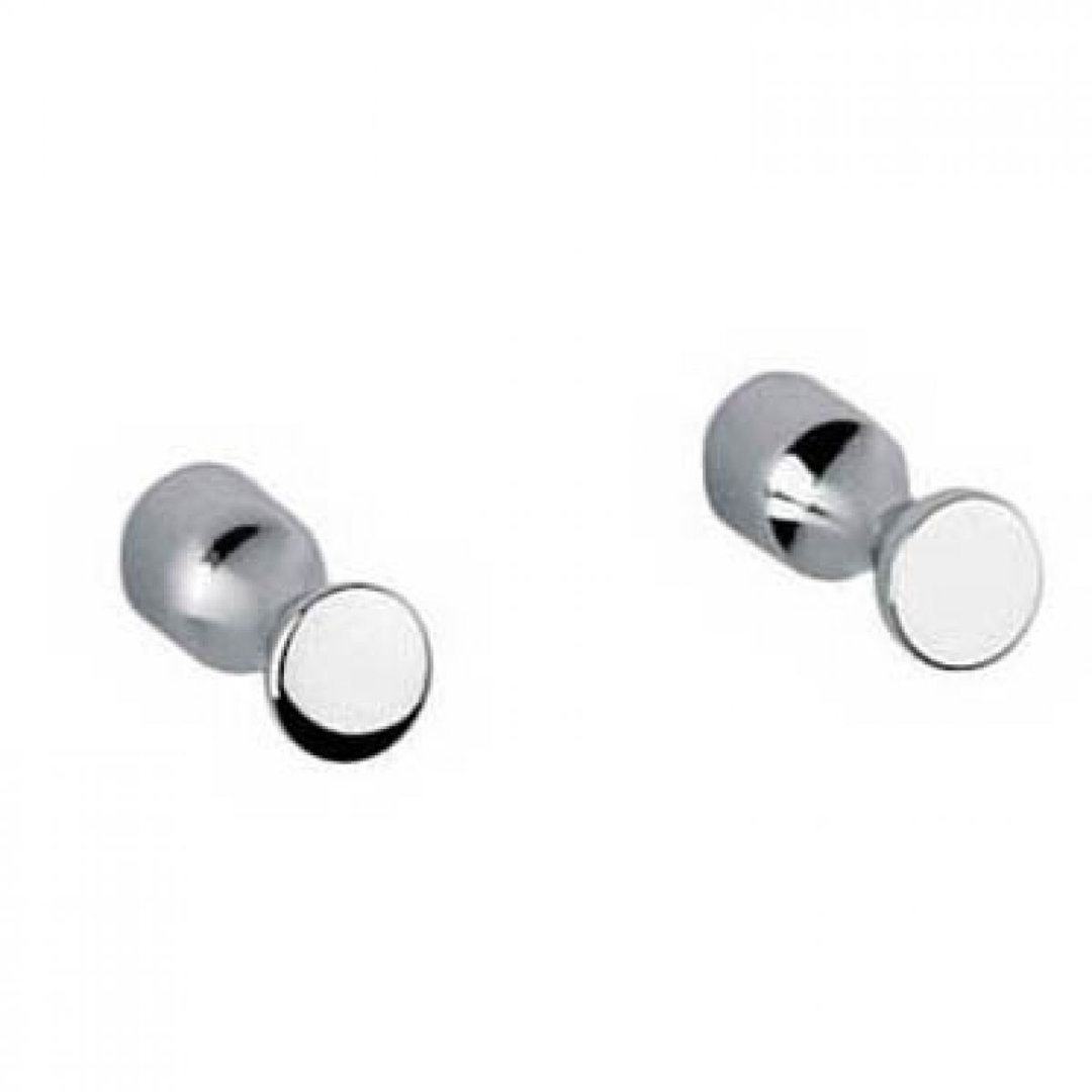 Hotellerie Wall Mount Double Bathroom Hook WS Bath Collections