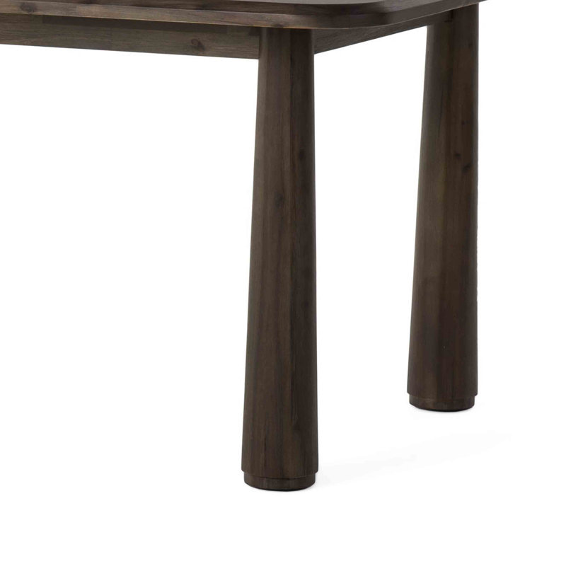 Table de salle à manger Meridian, H 30 po x l 35,4 po x L 71 po, Espresso brun