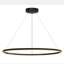 Lustre rond / ovale à DEL à intensité variable Lohnes