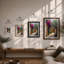 Mediterranean Passage Coastal - Framed Print-825936505-825936508