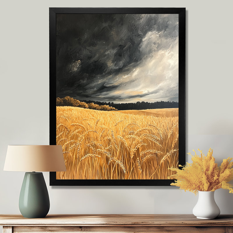 Flickinger - Landscapes Canvas Wall Art, Noir, noir, noir, noir, H 20 po x l 12 po, Reproduction encadrée d'une seule photo