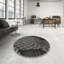 Tapis zone grise à motifs-1182175420