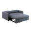 Devaeh 2 Seater Linen Blend Sleeper-349468870