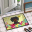 Tapis de porte d’extérieur antidérapant teckel Saroyan-32014604-41083650