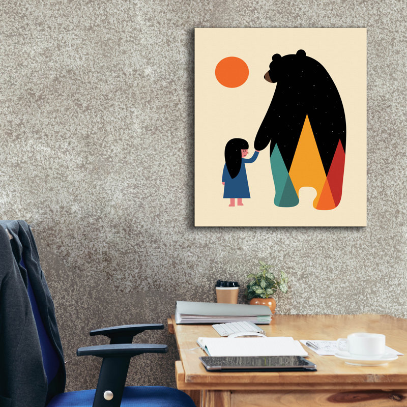«Go Home» par Andy Westface, H 30 po x l 26 po x P 1,5 po