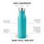Smidge The Induction Collection 750ml Stainless Steel Water Bottle-90371118
