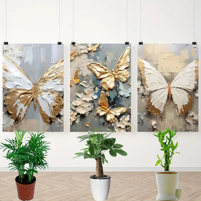 3 Piece Wrapped Canvas Painting