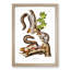 Migratory Squirrels by J.W. Audubon - Picture Frame Painting Print-55739889-55739891