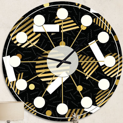 Horloge murale rétro Mid-Century