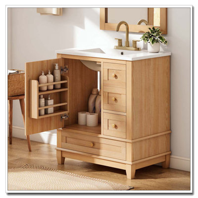 30" Bathroom Vanity with Sink