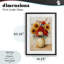 Charming Bouquet of Fall Framed Print Under Glass, design by Petal Prints Design-808276462-808276465