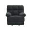 Fauteuil inclinable manuel moderne avec tissu Nubby et confort moelleux-1918473183-1918473181