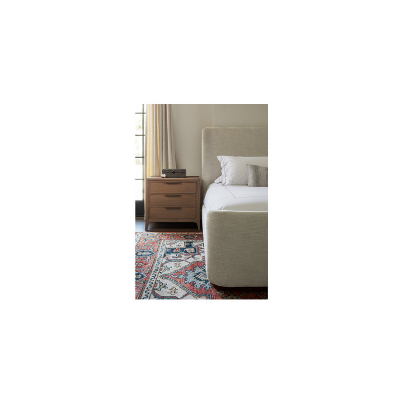 Marcus Upholstered Wingback Bed, King