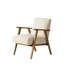 Nayla Upholstered Solid Wood Armchair-2057950067
