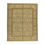 Hand-Knotted High-Quality Beige Area Rug