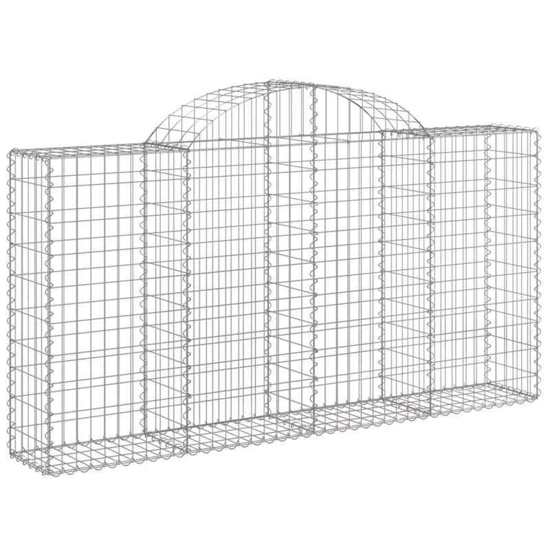 Briceida Silver Galvanised Iron, 120cm H x 200cm W x 30cm D