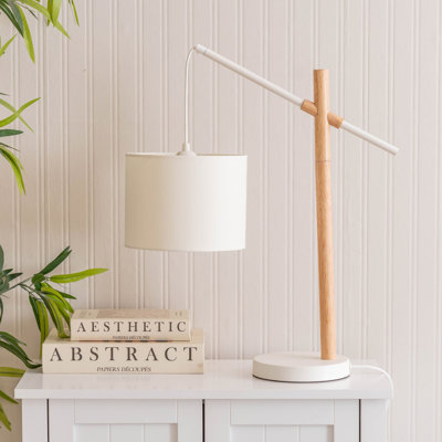 Docia Wood Arched Lamp