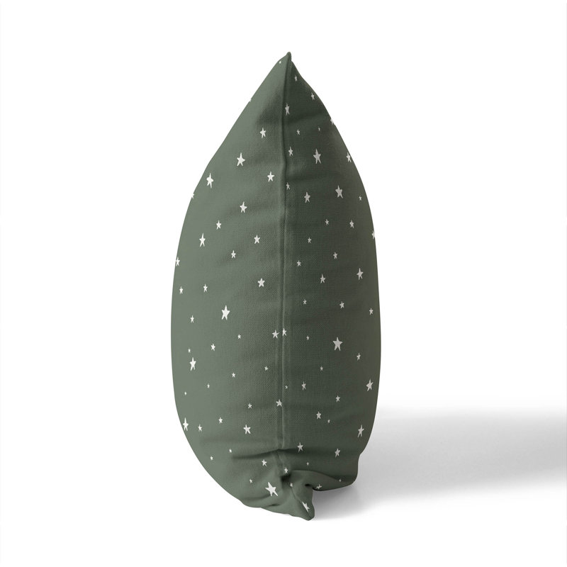 Coussin Vast Sky, Chimichurri / vert, H 16 po x l 16 po
