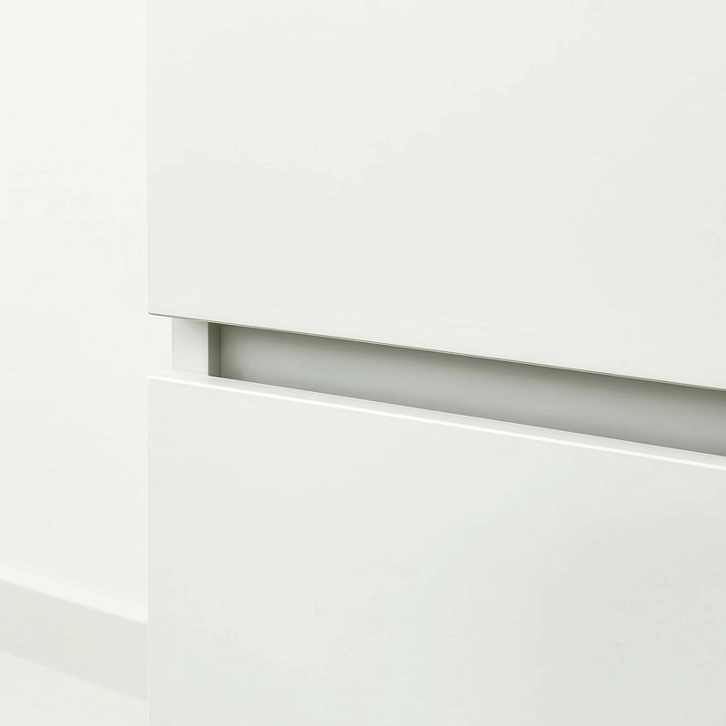 Armoire-penderie mince en bois avec tiroirs