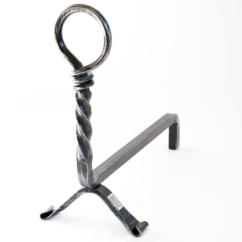 Enzo Iron Andiron, 50cm