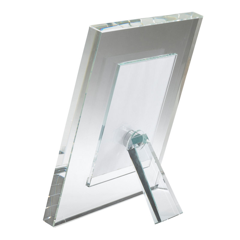 Cadre photo en verre cristal Coulter, 5 po x 7 po