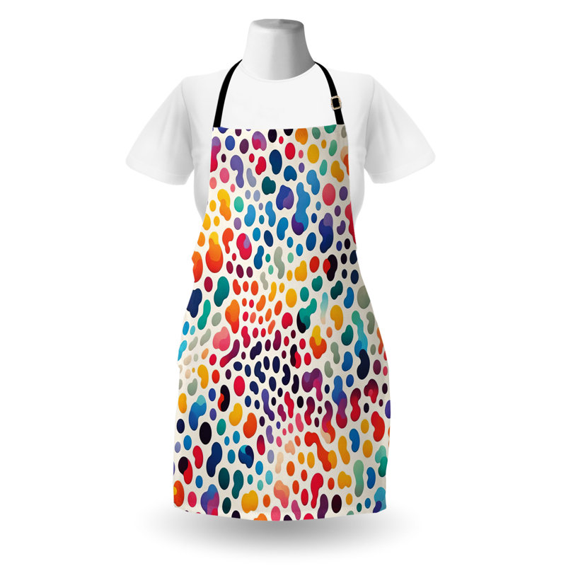 Abstract Bib Apron