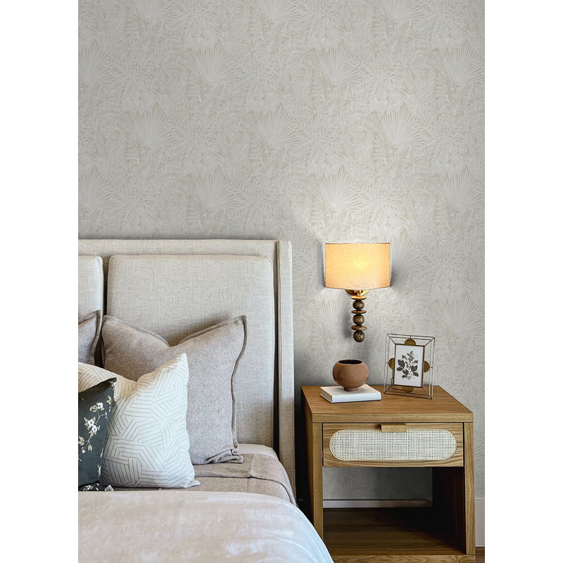 Vita Sage Botanical Wallpaper, Off White
