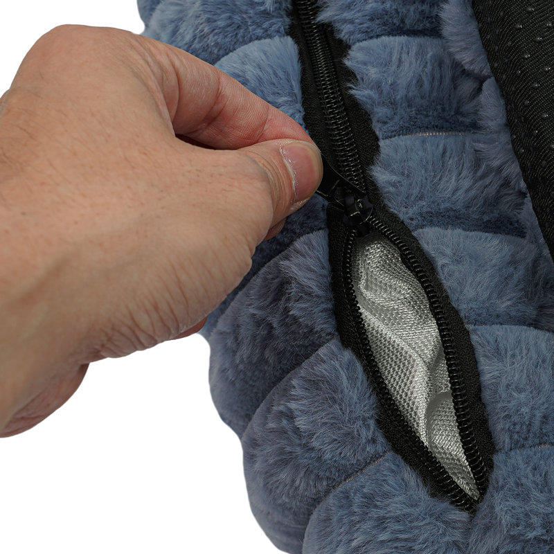 Canapé pour animaux avec housse amovible et lavable Lit pour chien et chat, Bleu