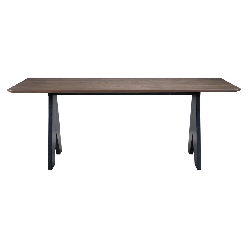 Table de salle à manger rectangulaire espresso