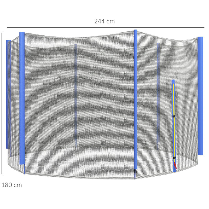 Dakota Fields 180cm Replacement Safety Net, Blue