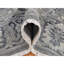 Tapis gris en laine noué à la main 11 pi 10 po x 14 pi 10 po Influence Oushak 647A15B4282F4F71B1317735ED23FF9A