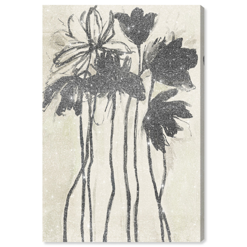 Flower Abstract Studio Print by Oliver Gal, 30"H x 20"W, Gallery Wrapped