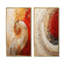 Orchimont - ensemble de salon abstrait à spirales murales-102573484-102573481